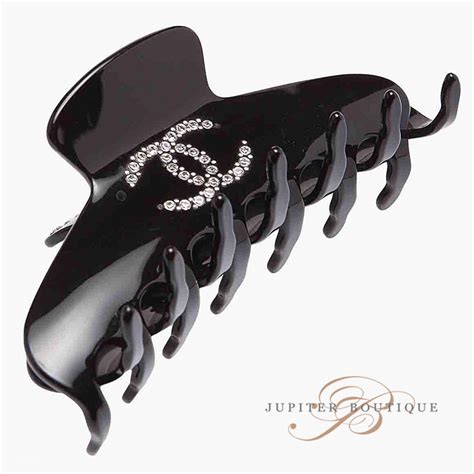 claw chanel hair clip|Chanel bows for hair.